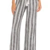 Sonata Stripe Side Slit Pants -Farm Rio Swimwear Shop 103948 BL 165201