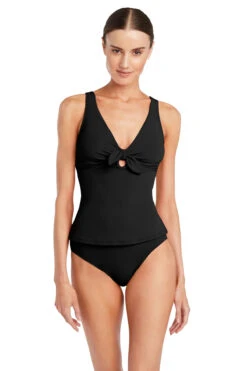 Ava Over The Shoulder Tankini Top