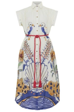 Valerie Kaftan Dress -Farm Rio Swimwear Shop 223R18 Apparel Dress Azores Laydown