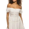 Marguerite Off Shoulder Mini Dress