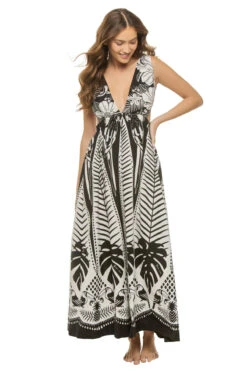 Farm Rio Macaw Elegance Maxi Dress