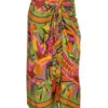 Farm Rio Toucans Scarf Wrap Skirt -Farm Rio Swimwear Shop 308275 Apparel Bottom Toucans Scarf Front