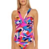 Rio Convertible Tankini Top 1 Rio Convertible Tankini Top -Farm Rio Swimwear Shop 3303525 Tankini Top Multi Front
