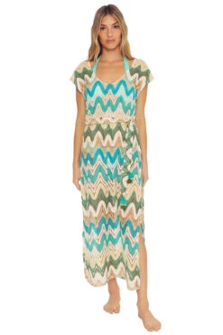 Palisades Crochet Midi Dress