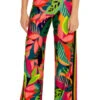 Rainforest Pants -Farm Rio Swimwear Shop 3555035 Apparel Bottom Multi Front