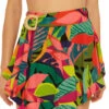 Rainforest Mini Skirt -Farm Rio Swimwear Shop 3557135 Apparel Bottom Multi Front