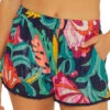 India Garden Pocketed Fringe Shorts -Farm Rio Swimwear Shop 3674035 Apparel Bottom Multi Front
