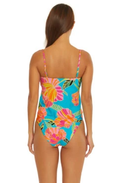 Poppy Bandeau Tankini Top -Farm Rio Swimwear Shop 3733535 Tankini Top Multi Back