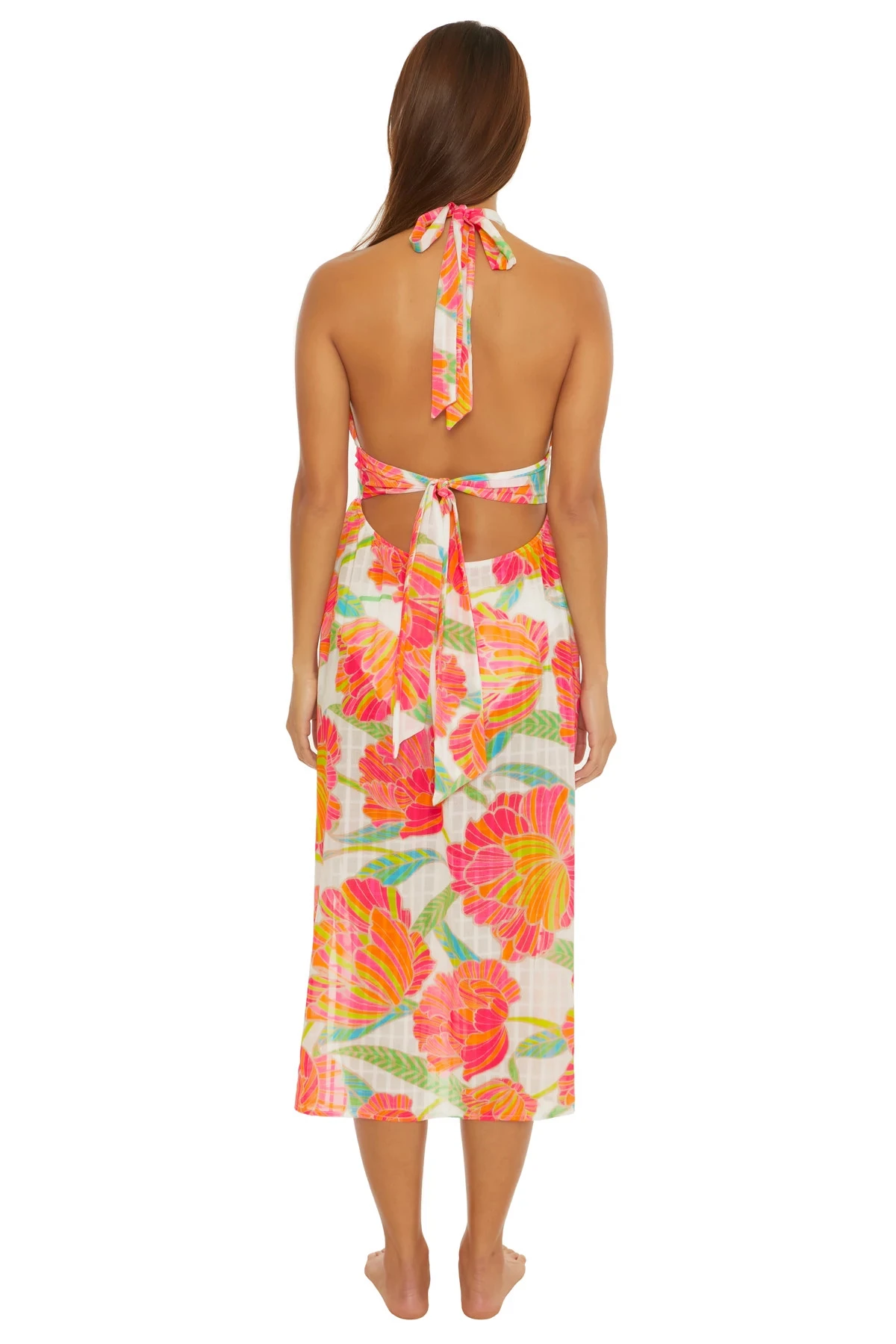 Poppy High Neck Midi Dress 4 Poppy High Neck Midi Dress - Image 2