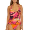 Fan Faire Ring Tankini Top -Farm Rio Swimwear Shop 3753535 Tankini Top Multi Front