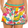 Fontaine Pocketed Fringe Shorts -Farm Rio Swimwear Shop 3784035 Apparel Bottom Multi Front