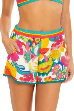 Fontaine Pocketed Fringe Shorts