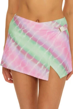 Cross Over Mini Skirt