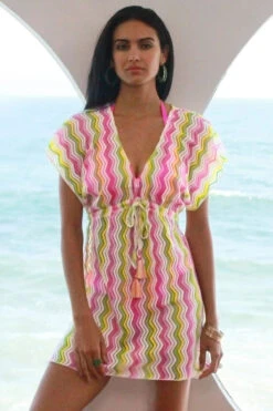 Celeste Mini Dress -Farm Rio Swimwear Shop 4460371 Apparel Dress Multi Lifestyle