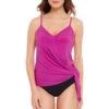 Alex Tankini Top -Farm Rio Swimwear Shop 6006040 Tankini Top Hibiscus Front