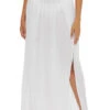 Gauzy Maxi Skirt -Farm Rio Swimwear Shop 6070371 Apparel Bottom White Front