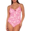 Maeve Tankini Top (E-H Cup) -Farm Rio Swimwear Shop 714TEFGCORCO Tankini Top Coral Cove Front