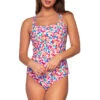 Taylor Tankini Top (E-H Cup) -Farm Rio Swimwear Shop 75TEFGCONFE Tankini Top Confetti Front