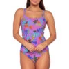 Taylor Tankini Top (D+ Cup) 1 Taylor Tankini Top (D+ Cup) -Farm Rio Swimwear Shop 75TISLAB Tankini Top Isla Bonita Front