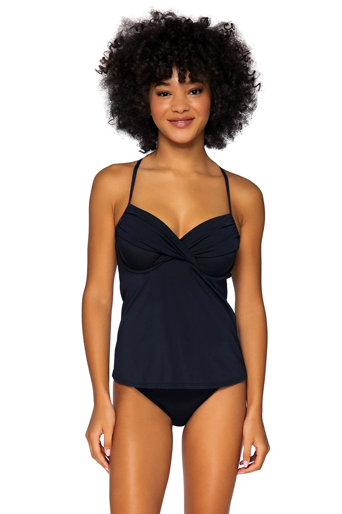 Crossroads Underwire Bra Tankini Top (E-H Cup) 3 Crossroads Underwire Bra Tankini Top (E-H Cup)