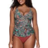 Cassie Underwire Tankini Top -Farm Rio Swimwear Shop 931TANDAL Tankini Top Andalusia Front