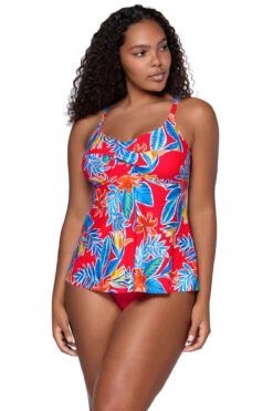 Tori Bandeau Tankini Top