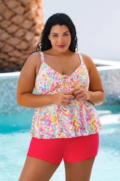Marin Underwire Tankini Top 9 Marin Underwire Tankini Top -Farm Rio Swimwear Shop 970TPHOEN Tankini Top Phoenix Lifestyle