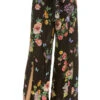 Johnny Was Ardella Butterfly Floral Pants -Farm Rio Swimwear Shop CSW3923 M Apparel Bottom Multi Front