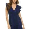 Ruby Mini Dress -Farm Rio Swimwear Shop DG219 Apparel Dress Navy Front