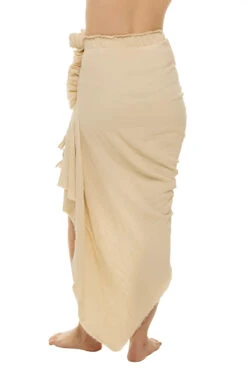 Genesis Skirt -Farm Rio Swimwear Shop GENES001 Apparel Bottom Vanilla Back