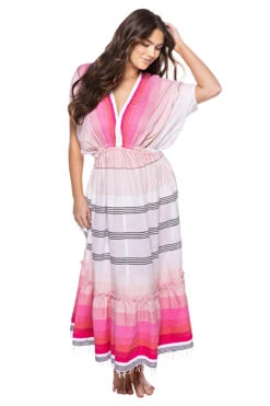 Zena Plunge Maxi Dress