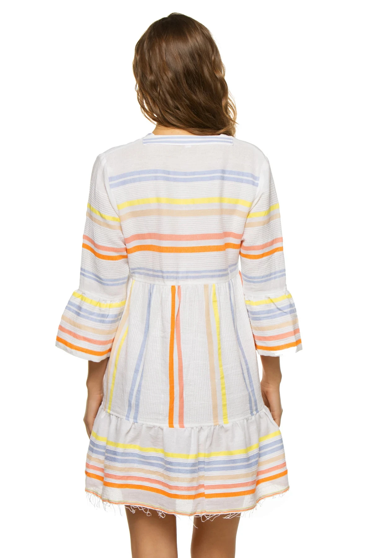 Tirunesh Flutter Sleeve Mini Dress 4 Tirunesh Flutter Sleeve Mini Dress - Image 2