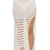 Nikki Maxi Skirt -Farm Rio Swimwear Shop NIKKI SKIRT Apparel Bottom Off White Front