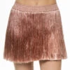 Angelica Fringe Mini Skirt -Farm Rio Swimwear Shop R23CS18 Apparel Bottom Pearl Blush Front