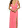 Sybille Maxi Dress -Farm Rio Swimwear Shop S23133 Apparel Dress Cotton Gauze Fuchsia Front