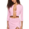 Sasha Jacket -Farm Rio Swimwear Shop SASHA JACKET Apparel Top Bubblegum Front