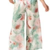 Tommy Bahama Breezy Botanical Pants -Farm Rio Swimwear Shop SS500445 Apparel Bottom White Front